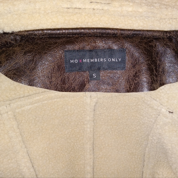 Womens mo x members brown jacket size small - Picture 4 of 7